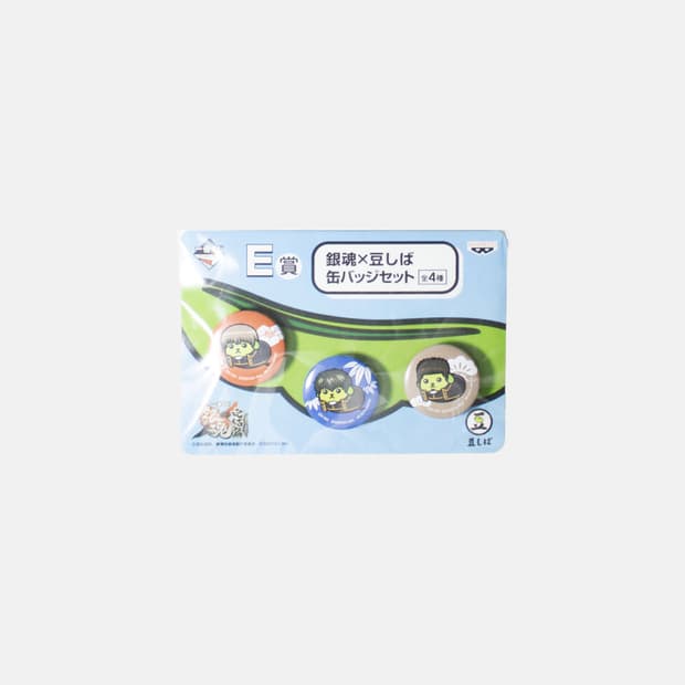 은혼X마메시바 캔뱃지 세트 진선조 오키타 히지카타 곤도 핀 버튼 배지