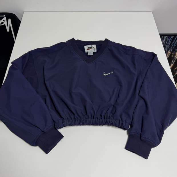 나이키 리메이크 크롭 바람막이/WOMAN