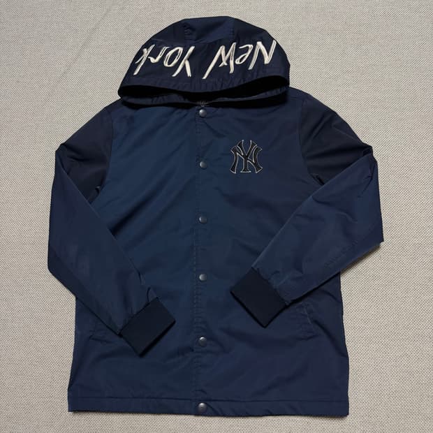 MLB 뉴욕 양키스 후드 코치 자켓