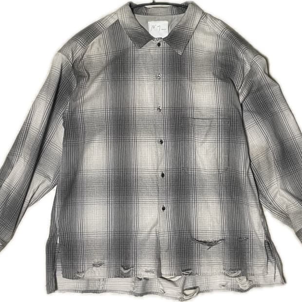 안셀름 체크셔츠 3사이즈