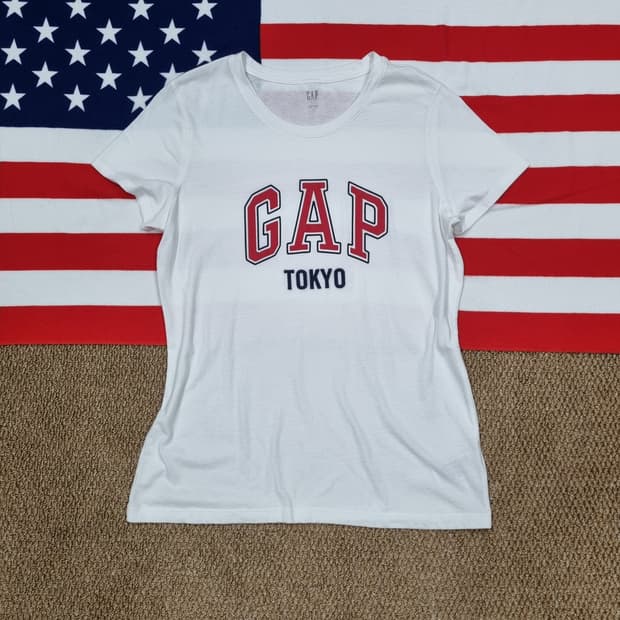 GAP 도쿄 반팔티 화이트