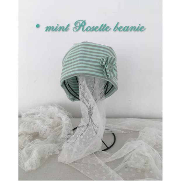 • mint rosette hairband