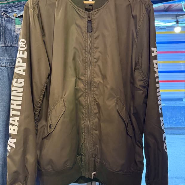 베이프 ma-1 항공 점퍼