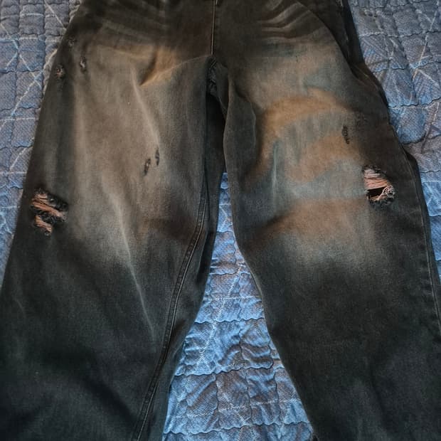 벌룬핏 데미지 데님