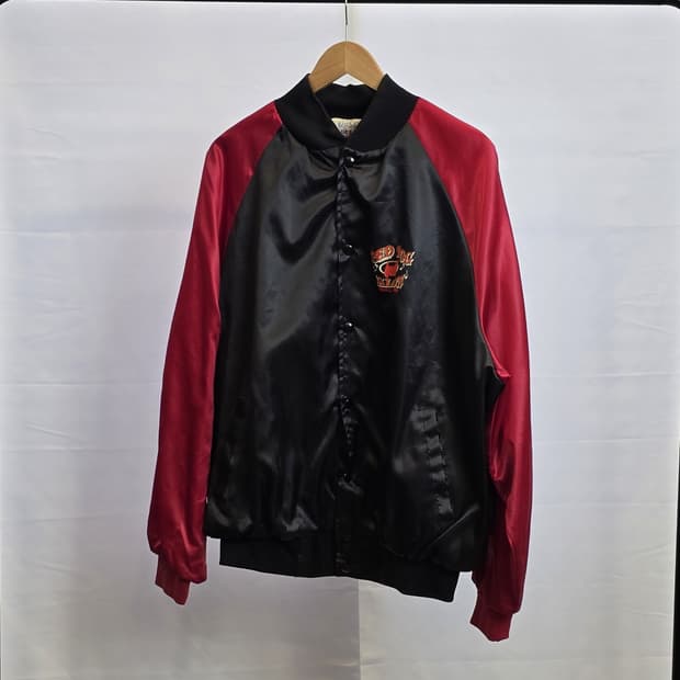 Westark USA 새틴 스타디움 자켓 2XL 알래스카 레드/블랙