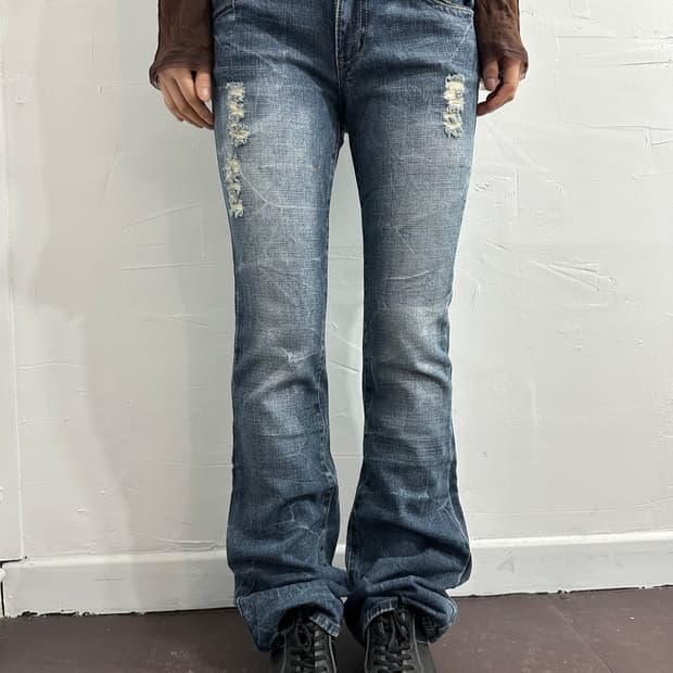 colza denim pants