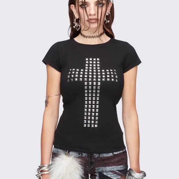 Minga london SALVATION SLASHED TOP