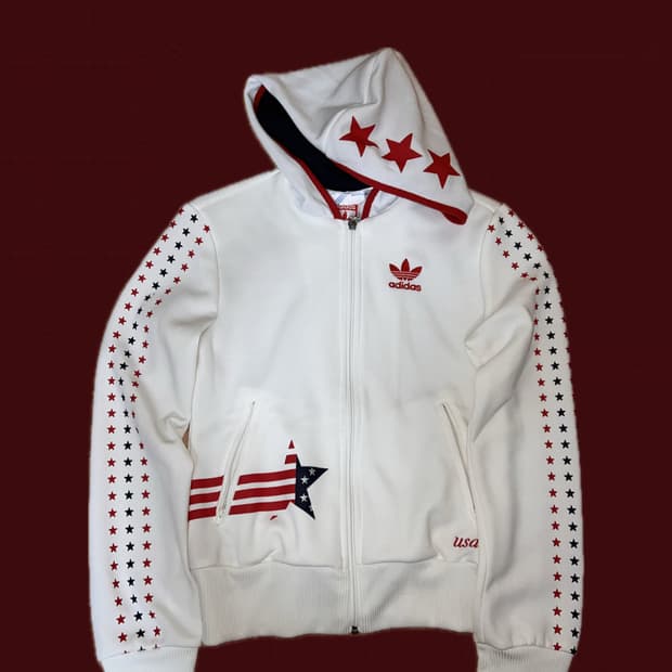 아디다스 USA 성조기 희귀 져지 