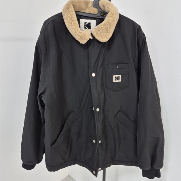 코닥 정품 코치패딩자켓 빅로고 누빔 자켓 잠바 100사이즈