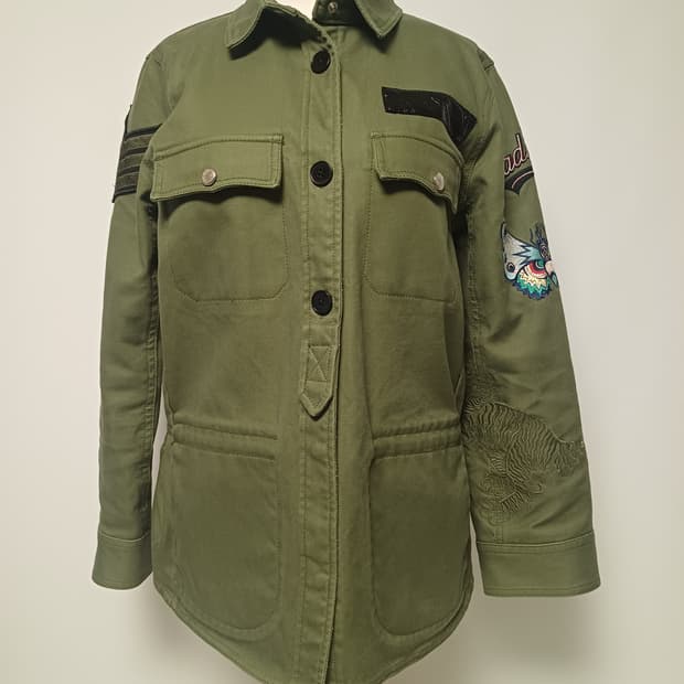 [S] 자딕앤볼테르 TACKL BRODE 자수 밀리터리 야상 자켓