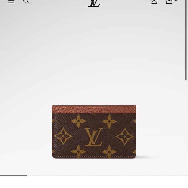 [정품] 루이비통 카드 지갑