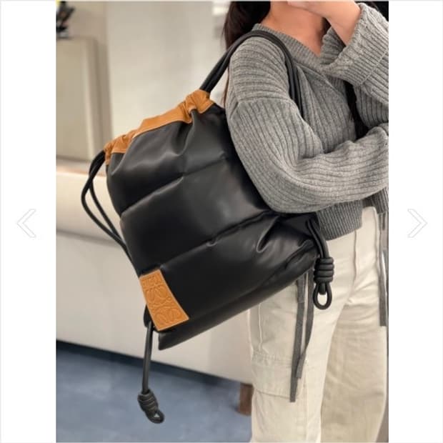 LOEWE YAGO PUFFY BAG 로에베 야고 퍼피