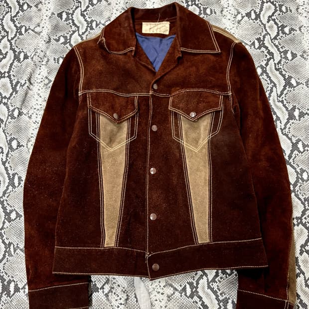 “Vintage” Western Mood Brown Jacket