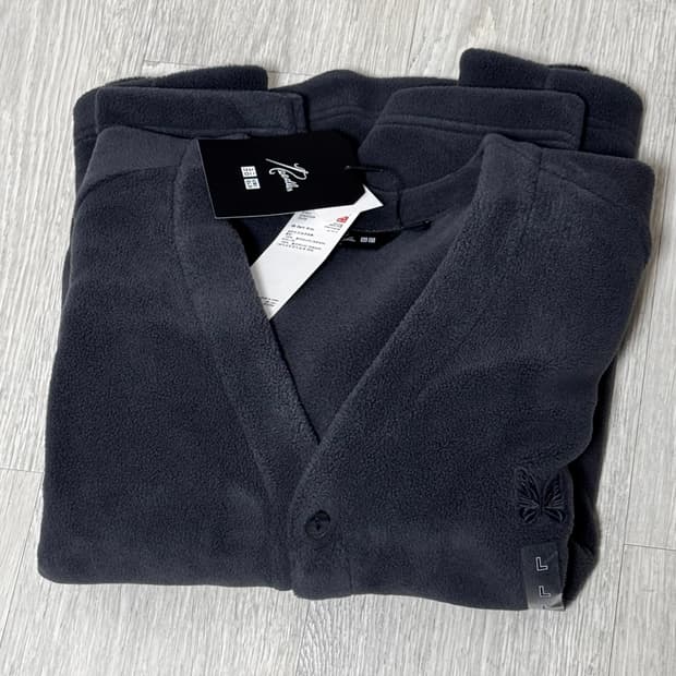 유니클로 니들스 후리스 가디건