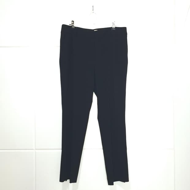 아떼바네사부르노 블랙 기본 슬랙스 사이즈 38