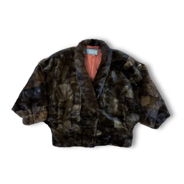 사가밍크 퍼 자켓