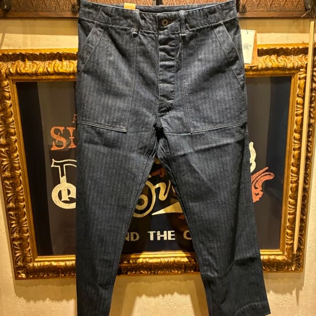 RRL 리미티드 인디고 필드 팬츠