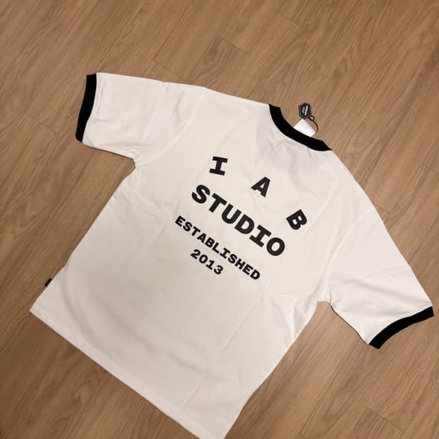 IAB Established T-Shirt White Black