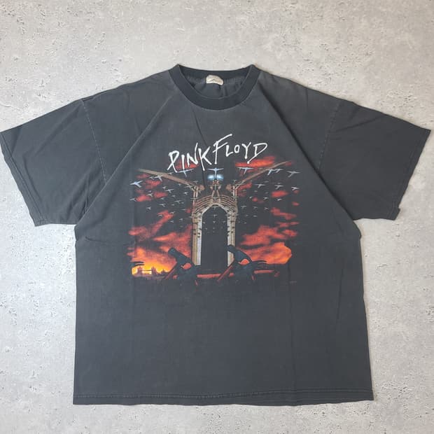 빈티지 Pink Floyd The Wall 밴드티셔츠