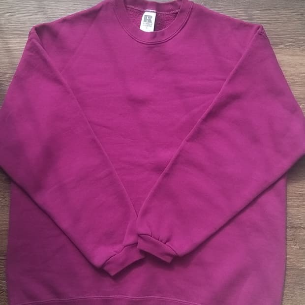 90s USA제 러셀 애슬레틱 퍼플 맨투맨