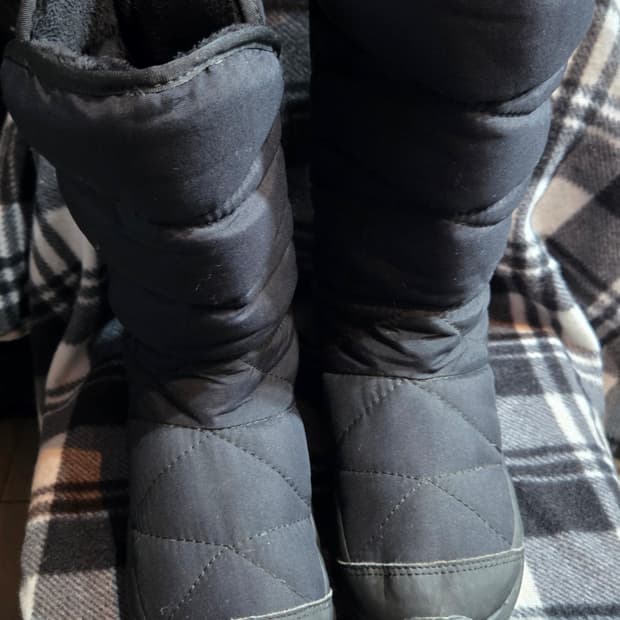 노스페이스 패딩 부츠