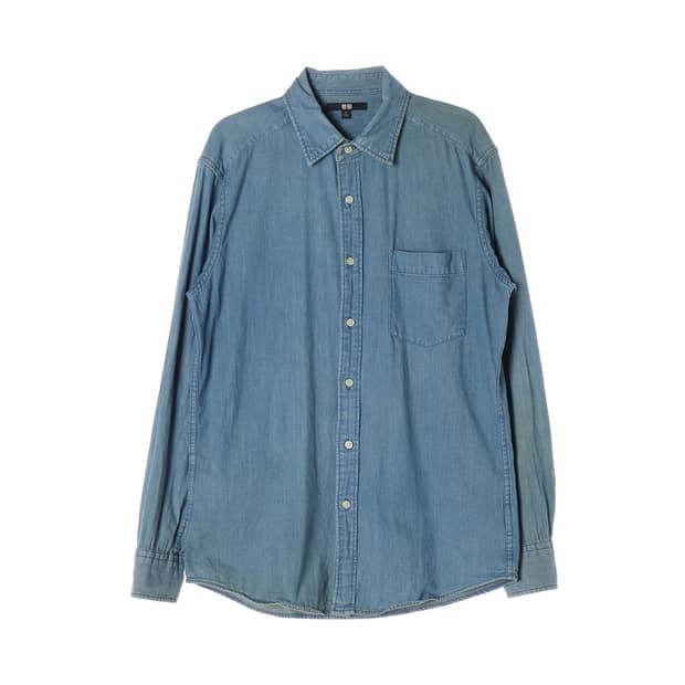 UNIQLO 유니클로 데님셔츠 (M)