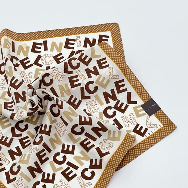 (새상품) celine / 셀린느 쁘띠스카프 손수건