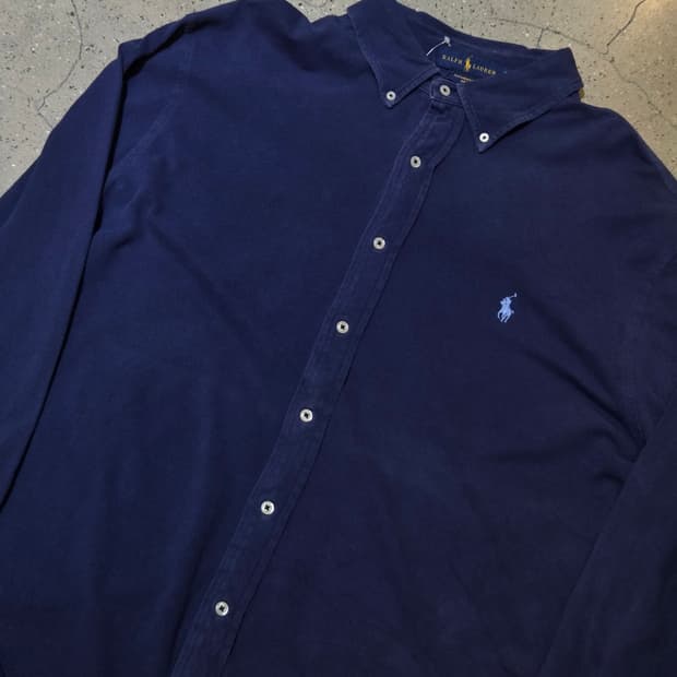 Polo 폴로 네이비 긴팔셔츠