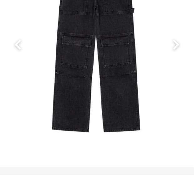 DEBBY UPPER 데비어퍼 바리엘 카고 와이드 진/데님