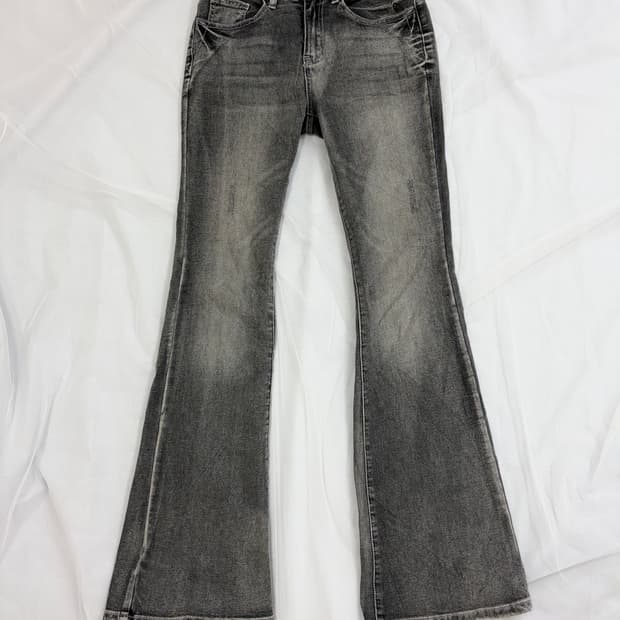 [vintage] Gray Washed Bootcut Pants 