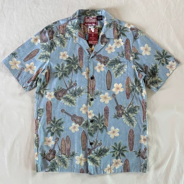 [데드스탁] 90s USA RJC 하와이안 셔츠 (M / 102)