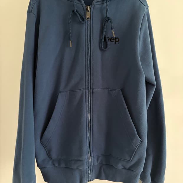 Jeep 네이비 후드집업 Navy Zip-Up Hoodie