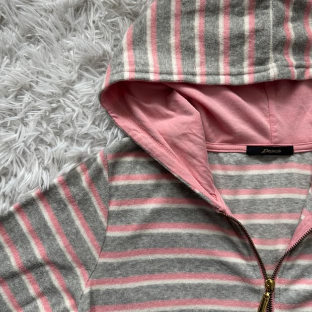 DOSCH 일본빈티지 노드 7부 후드집업 노드후드집업 모리걸 M 38