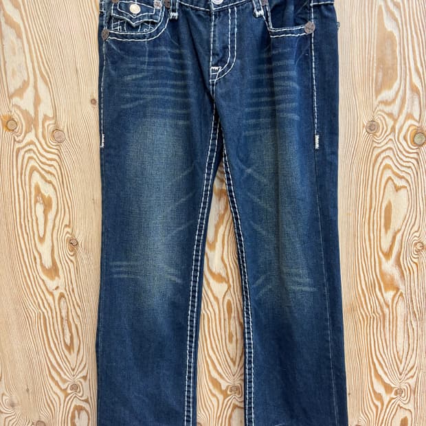 트루릴리전 빌리 super t 스티치 팬츠 