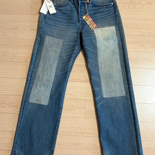 (30x32) RRL 미드랜드 셀비지 빈파포 빈티지파이브포켓 