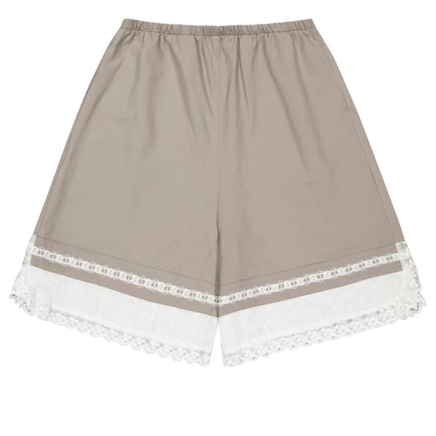 lace shorts cocoa 1  