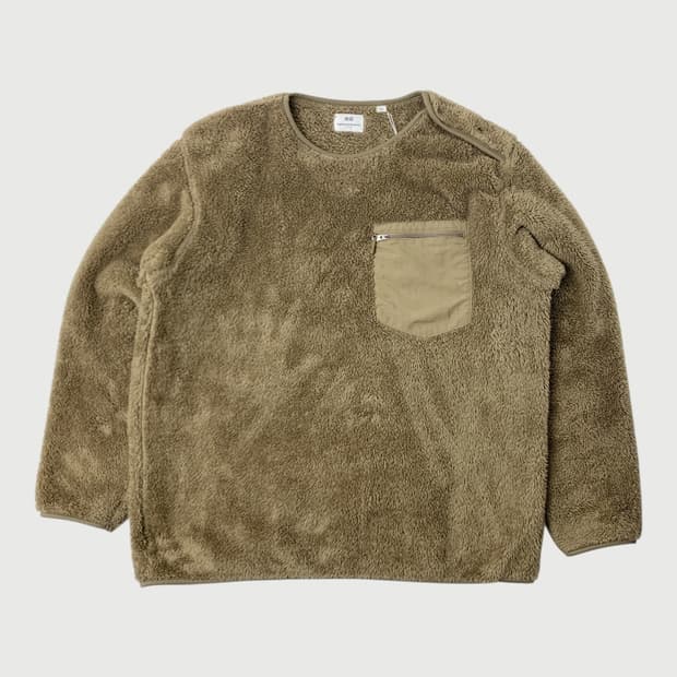 [L/정품] 유니클로 엔지니어가먼츠 플리스 스웻셔츠