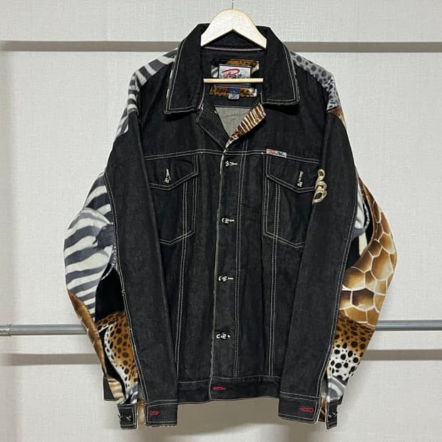 RAW BLUE 애니멀 트리커 자켓 XL