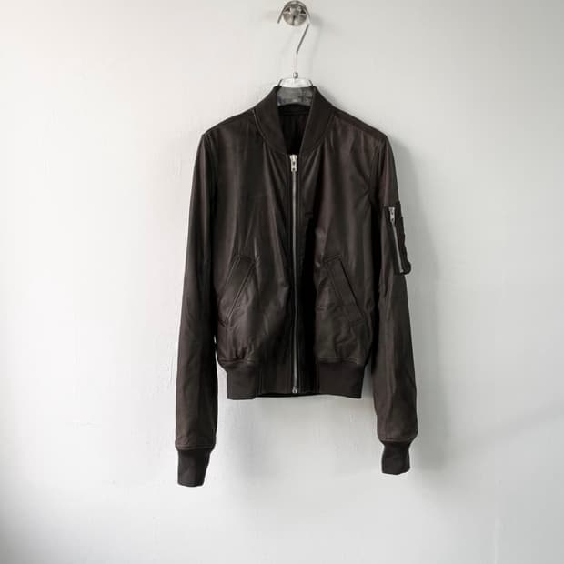 Rick Owens 15ss leather blouson