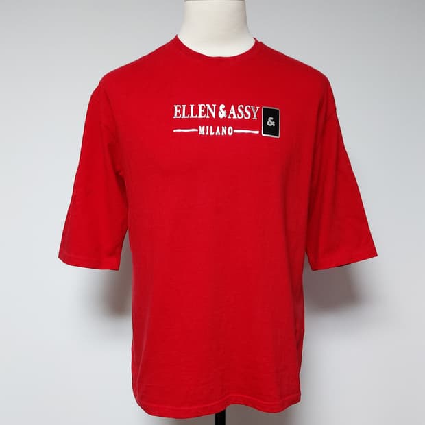 엘런아시(ELLENASSY) 콜라보  칠부 티셔츠(M)