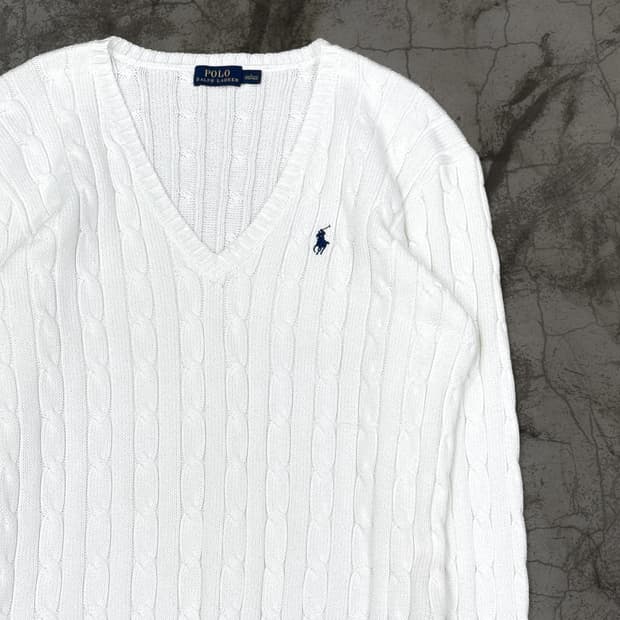 Ralph Lauren Polo Cable Knit Sweater