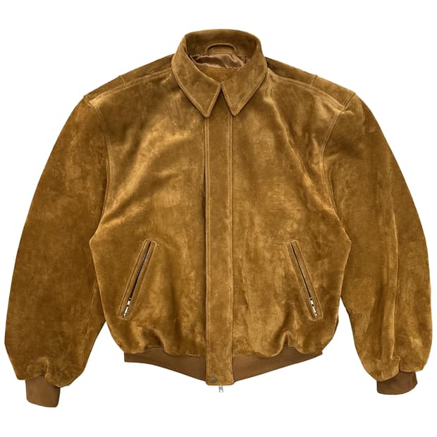 GLESS LEATHER BOMBER 글래스 레더 봄버