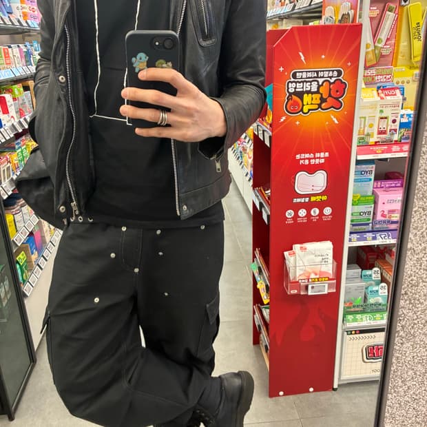 빈티지 레더 자켓