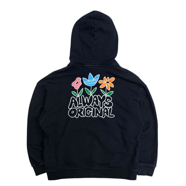 아디다스 오리지널 플라워 후드티