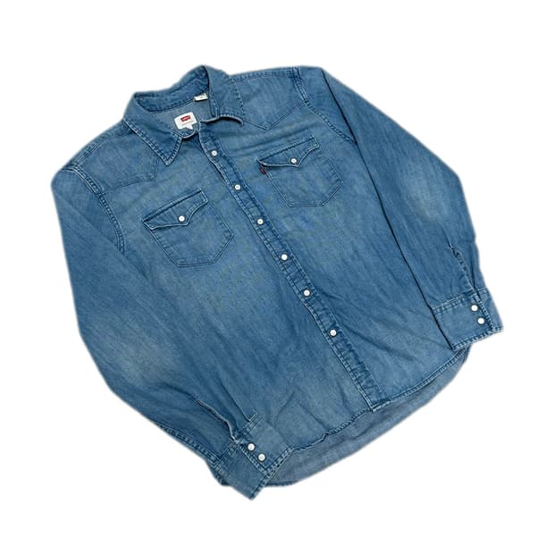 리바이스 바스토우 웨스턴 데님 셔츠