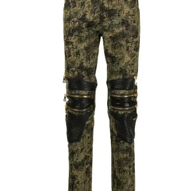 [God's Masterful Children] 레더 바이커 팬츠