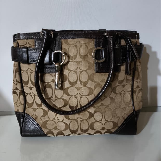 코치 숄더백 햄프톤 스퀘어