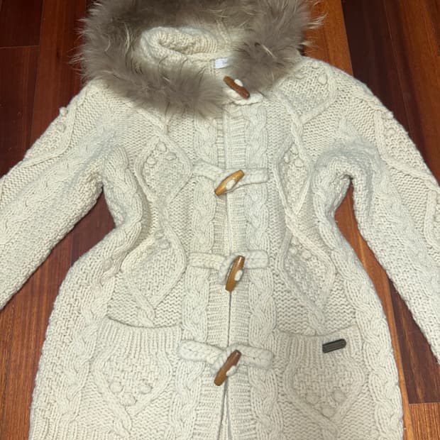 도시테 빈티지 니트 코위챤 