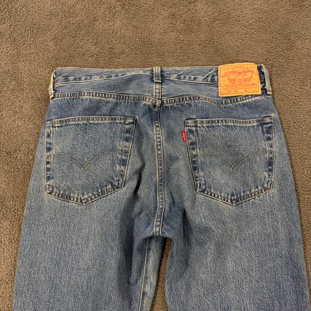 [정품/32] 리바이스 LVC 501XX 빅E 셀비지 데님 팬츠