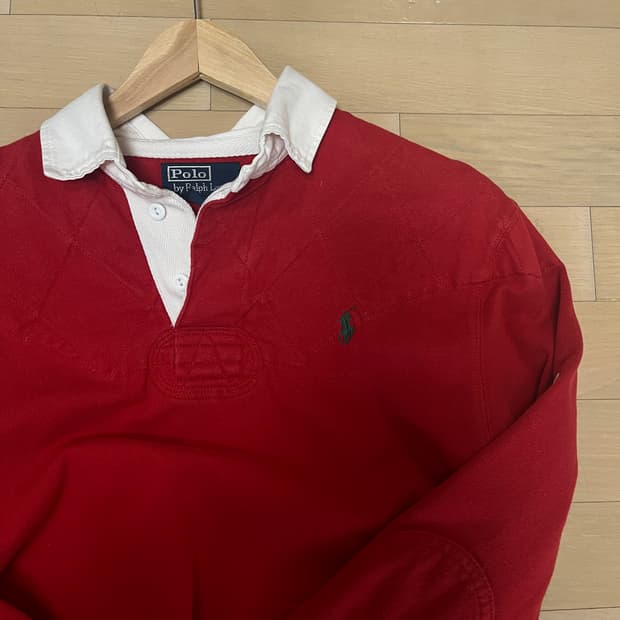 폴로 랄프로렌 숄더패드 폴로 티셔츠